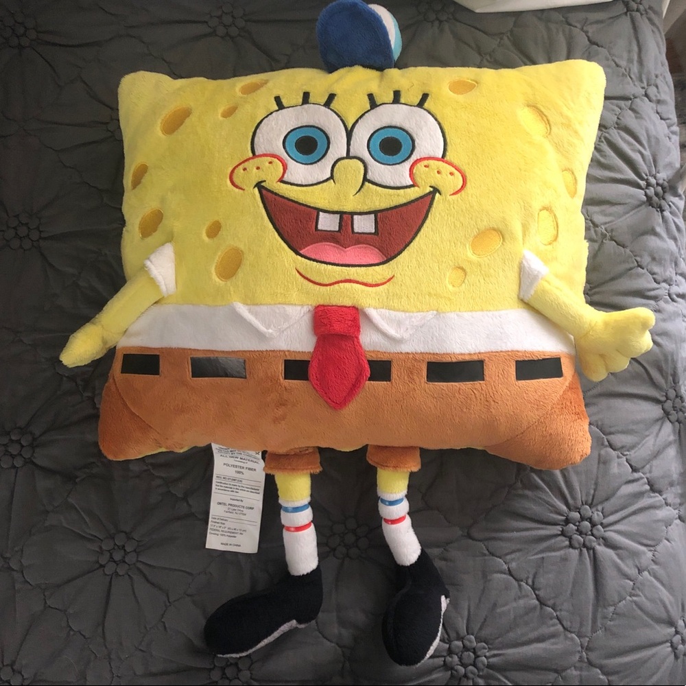 Spongebob pillow pet
